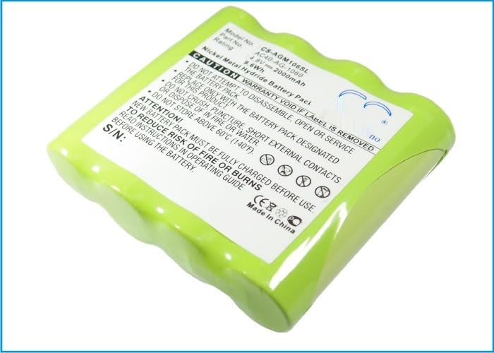 Image of 2000mAh /4.8V Replacement Battery for Mixamp Video Gaming Equipment AC40-AG-1060 3ABAT-XXT9U-929