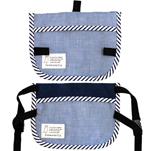 【保冷パッドツイン】抱っこ紐 保冷 保冷シート 保冷剤付き ベビー 保冷パッド エルゴ ひんやり チャイルドシート ベビーカー 授乳まくら ファムキャリー 暑さ対策 熱中症対策 日本製 (ダンガリーブルー)