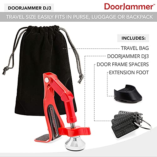 Doorjammer Portable Door Lock Brace For Home Security And Personal Protection (Dj3 - Doorjammer) #TOP5
