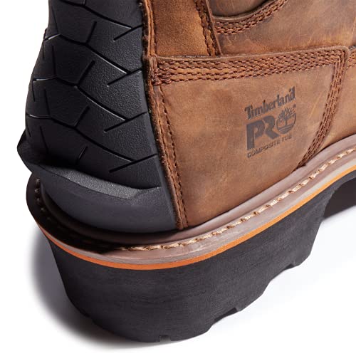 Timberland PRO Men's Evergreen 8 Inch Composite Safety Toe Waterproof Industrial Logger Work Boot3