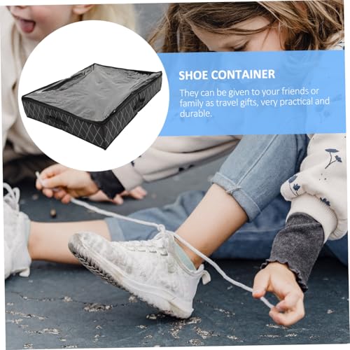 Estuche para zapatos de material resistente transpirable contra el polvo del suelo 7