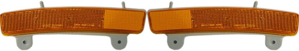 For Nissan 350Z Reflector 2003 2004 2005 Pair Driver and Passenger Side LED NI2556101, NI2557101 | 26145-CD000, 26140-CD000