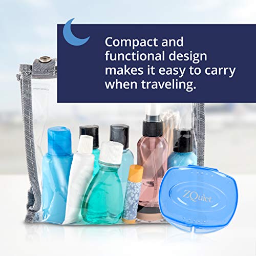 ZQUIET Premium Storage Case for ZQuiet Anti-Snoring Mouthpiece Comfort Size #2 (Anti-Snoring Device NOT Included) – Durable, Protective, Hygienic, Ventilated, for Everyday Storage and Travel - Thumbnail 5