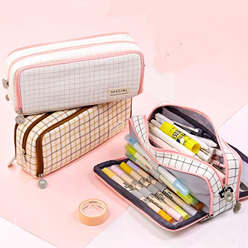 Oyachic Astuccio con 3 Scomparti, Grande capacità