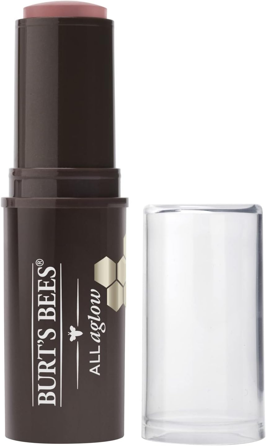 Burt's Bees 100% Natural All Aglow Lip & Cheek Stick, Suez Sands, 1 Tube , 9.07 g