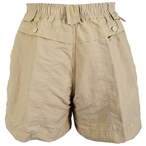 AFTCO Bermuda de pesca masculina original, Preto, 32