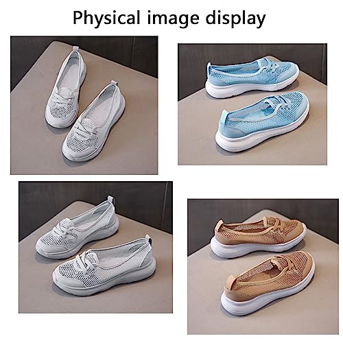 Women's Kotsas Orthopedic Shoes, Breathable Arch Support Non-Slip Slip On, Walk Clouds Grey, 5 US (A Grey,5)3