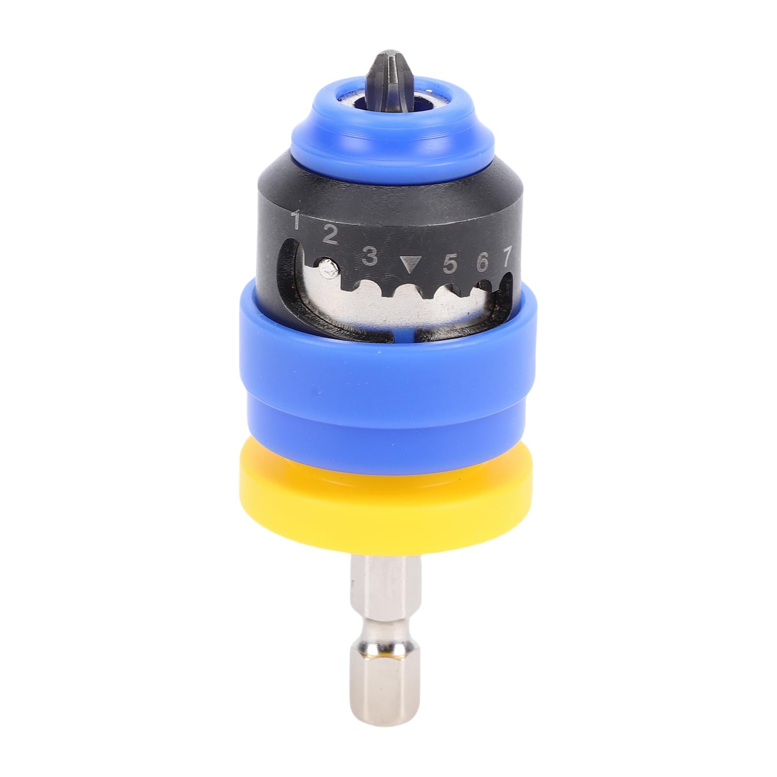 Posizionatore di viti con profondità regolabile a 7 livelli con supporto magnetico 2 punte di ricambio per cartongesso Conversione di trapano a percussione elettrico in pistola a