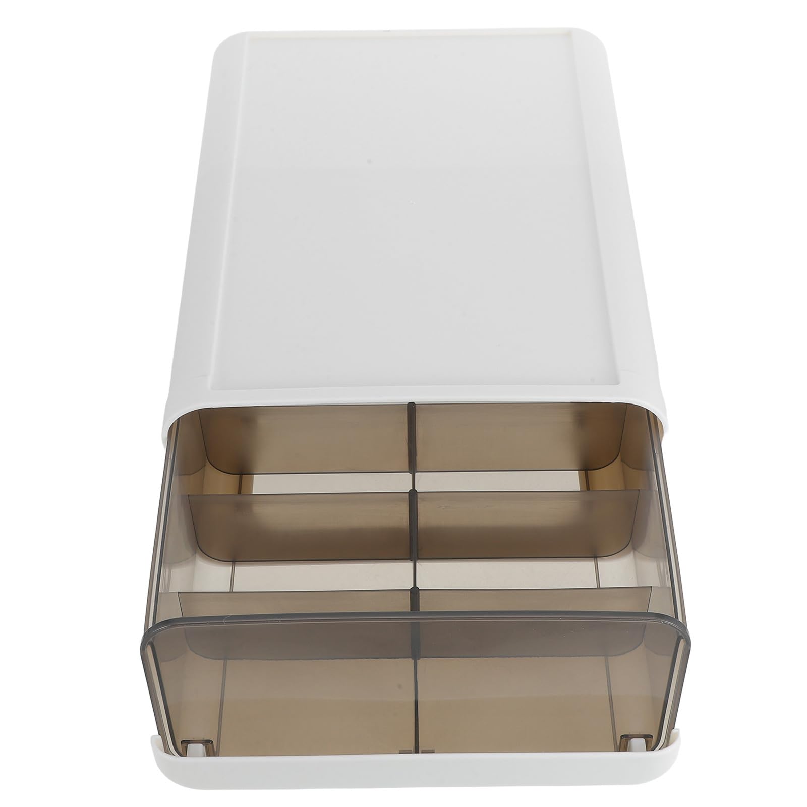 Organizzatore per Intimo da Cassetto in Plastica Rigida, Scatola Porta Mutande 10 Scomparti, Design Salvaspazio e Moderno per Armadio e Camera da Letto