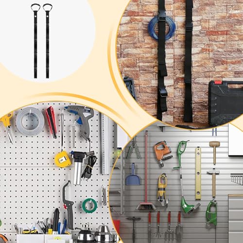 Sangle pour prolongateur électrique et rangement de cordes - 5