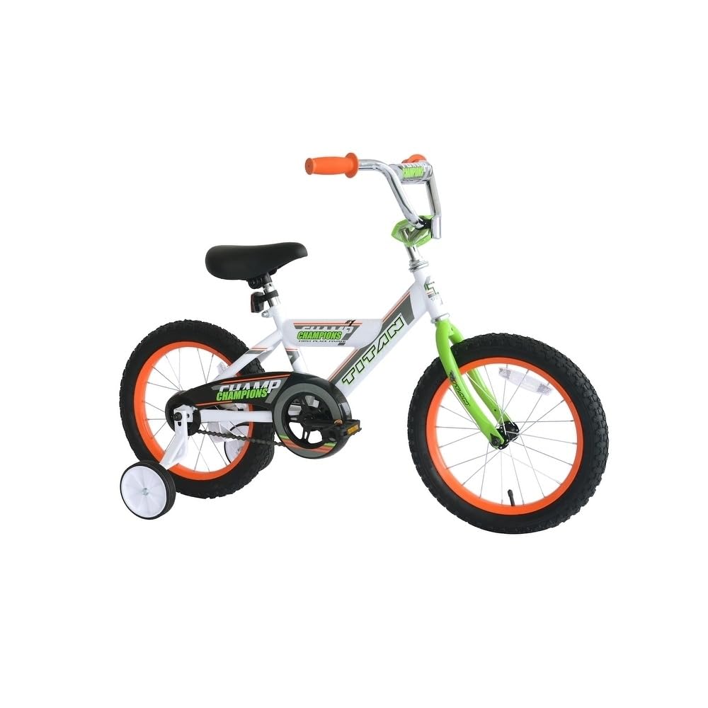 Amazon.com : TITAN Champion Deluxe 16-Inch Boys BMX Bike White