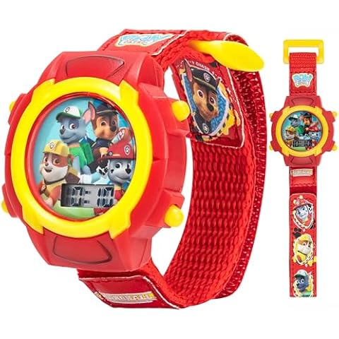 Accutime Kids Digital Quartz Watch with Velcro Strap Cover