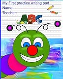  My First Handwriting Practice Pad Tablet for Preschool and Kindergarten Kids