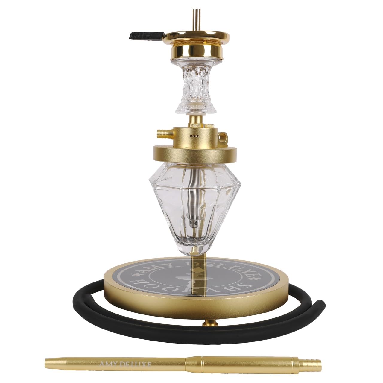 Amy Deluxe German hookah shisha set 1500 Alu Crystal