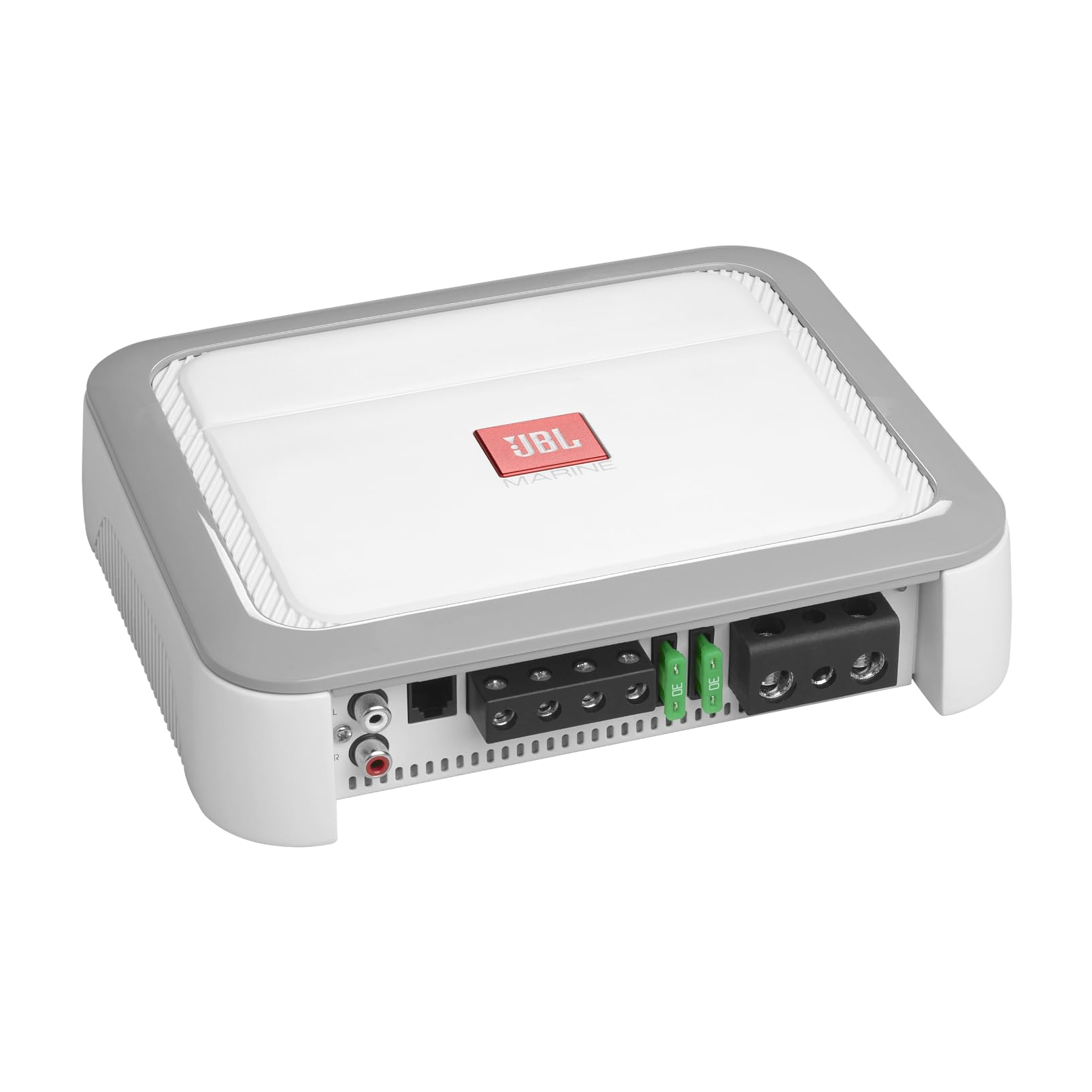 JBL MA600 - High Performance Mono Subwoofer Marine Amplifier, 350 watts RMS x 1 at 4 ohms (600 watts RMS x 1 at 2 ohms), Max Power 1200 watts, Class D amp Technology