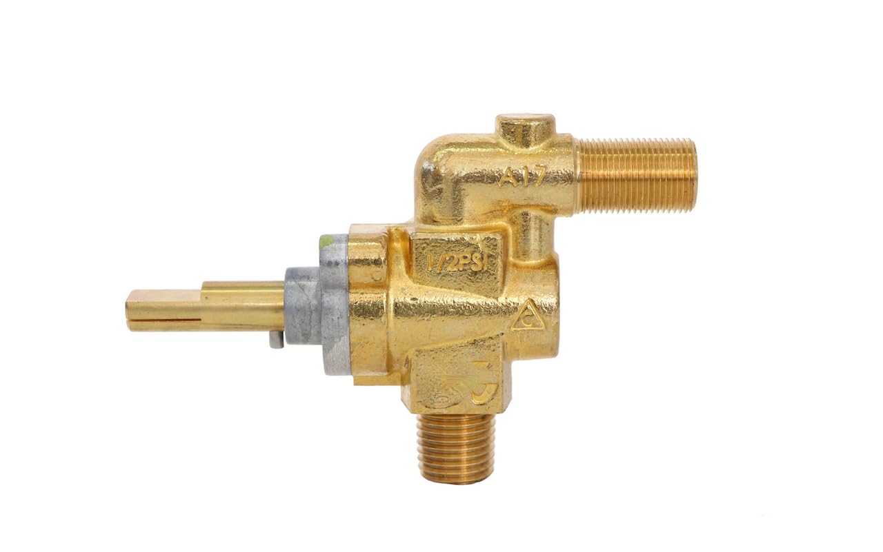 GAS VALVE VULCAN HART 00-710121, 710121 210121 1/4 MPTX1/2-27 MODEL SPR VSP WSPR Replacement by Endurance Pro