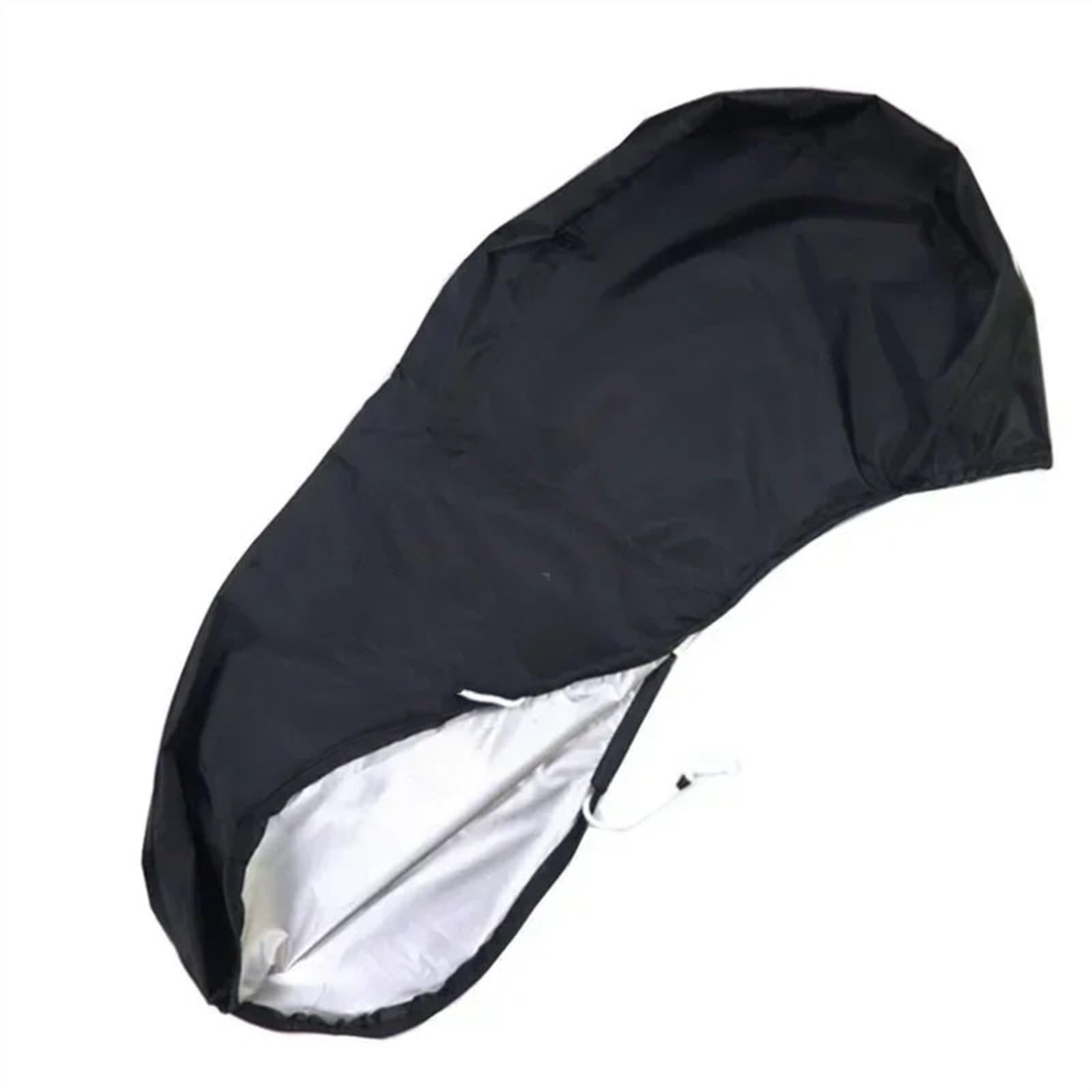 Telo copribarca Copertura per Motore fuoribordo Completo da 6-225 CV, Protezione per Motore Resistente AntiGraffio 420D, Impermeabile Copertura per Barca(30-60hp)