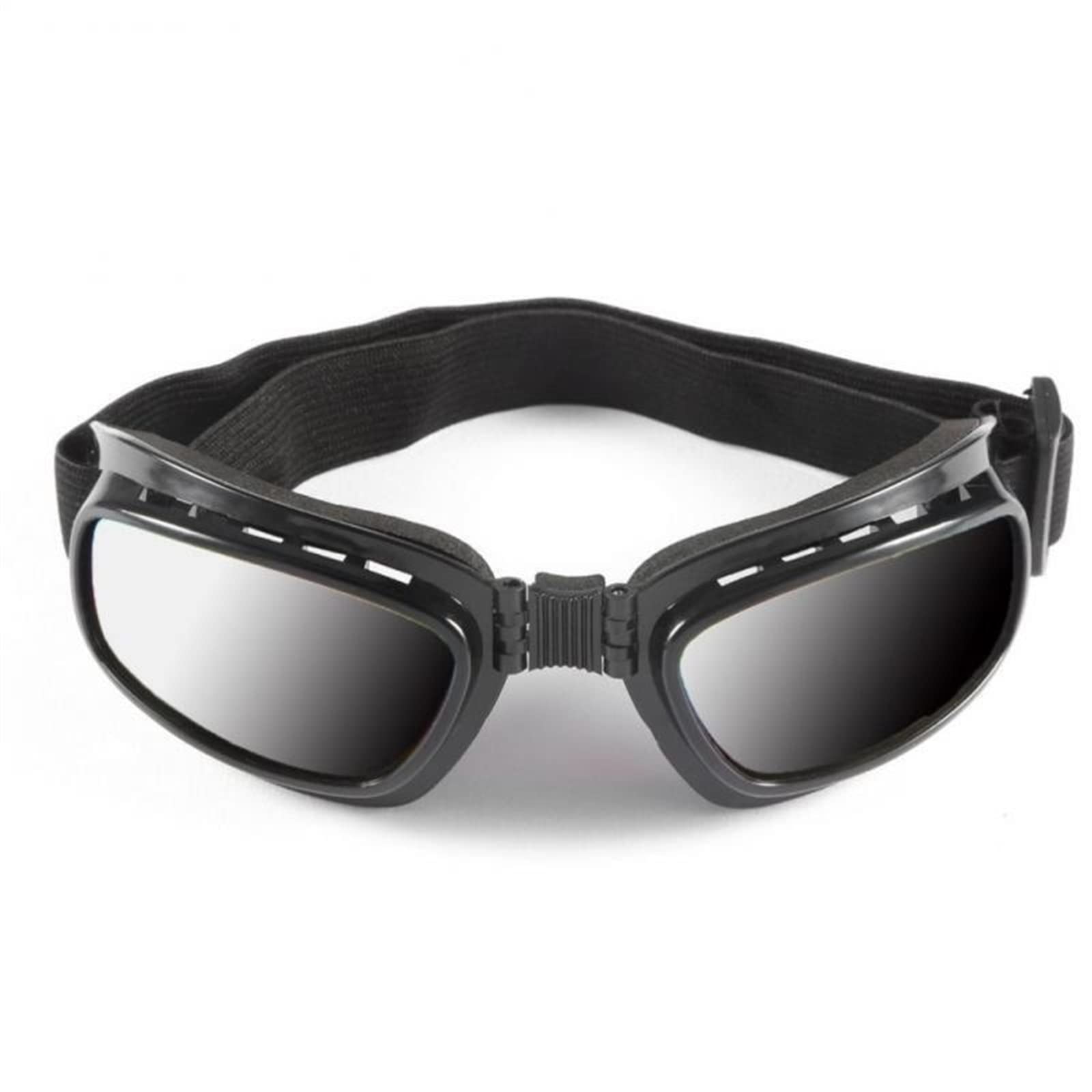DieffematicHXJ Gogle narciarskie Folding Motorcycle Glasses Windproof Ski Goggles Off Road Racing Eyewear Adjustable Elastic Band Anti Color Frame Eye