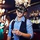 EKKONG Venezianische Maske Herren, Masken Kostüm Maskenball Halloween Augenmaske Masquerade Mask Men für Halloween Maskerade Kleidung Ankleiden Zubehör (Schwarz)