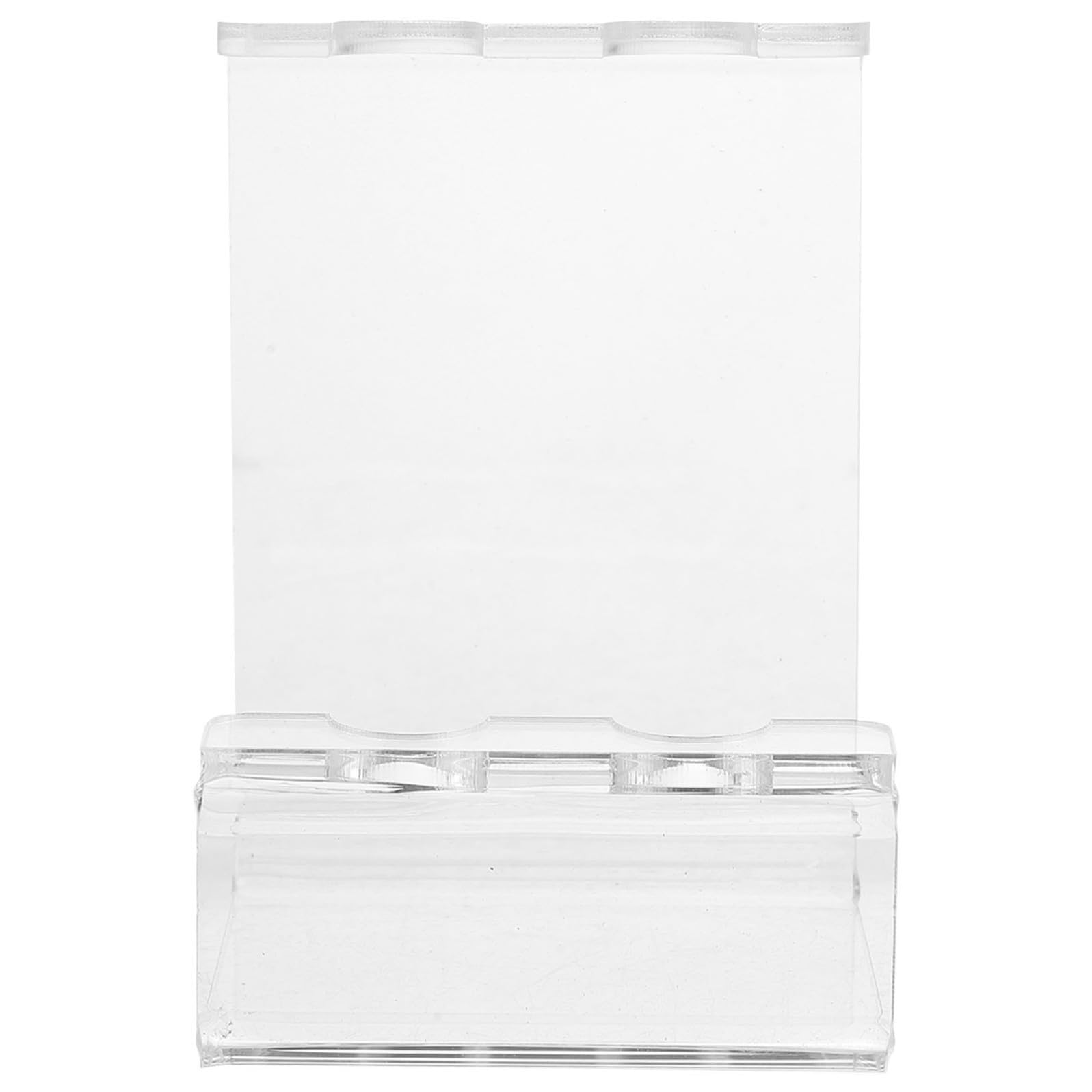NUOBESTY Soporte de Plástico para Bolígrafo de 5 Piezas Soporte para Exhibición de Bolígrafo Acrílico Soporte para Exhibición de Bolígrafo Soporte para Fuente Acrílica
