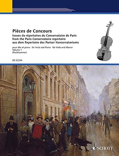 Pieces de Concours - Volume 1: From the Paris Conservatoire Repertoire for Viola