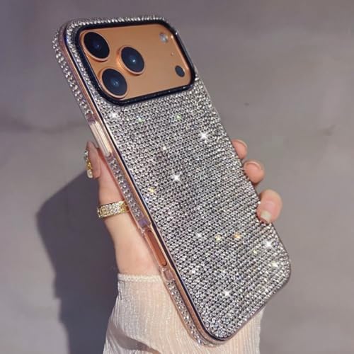 Coque de Luxe Brillante Effet Diamant pour iPhone 15 Pro Max Violet