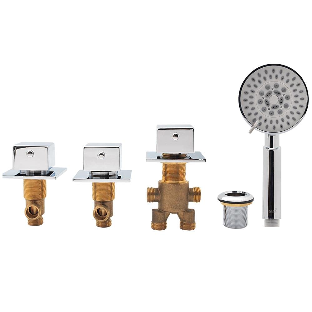 Válvula de Control de interruptor de latón para grifo de agua fría y caliente AFUDER para grifo de bañera, grifo mezclador de cabina de ducha, grifo de baño