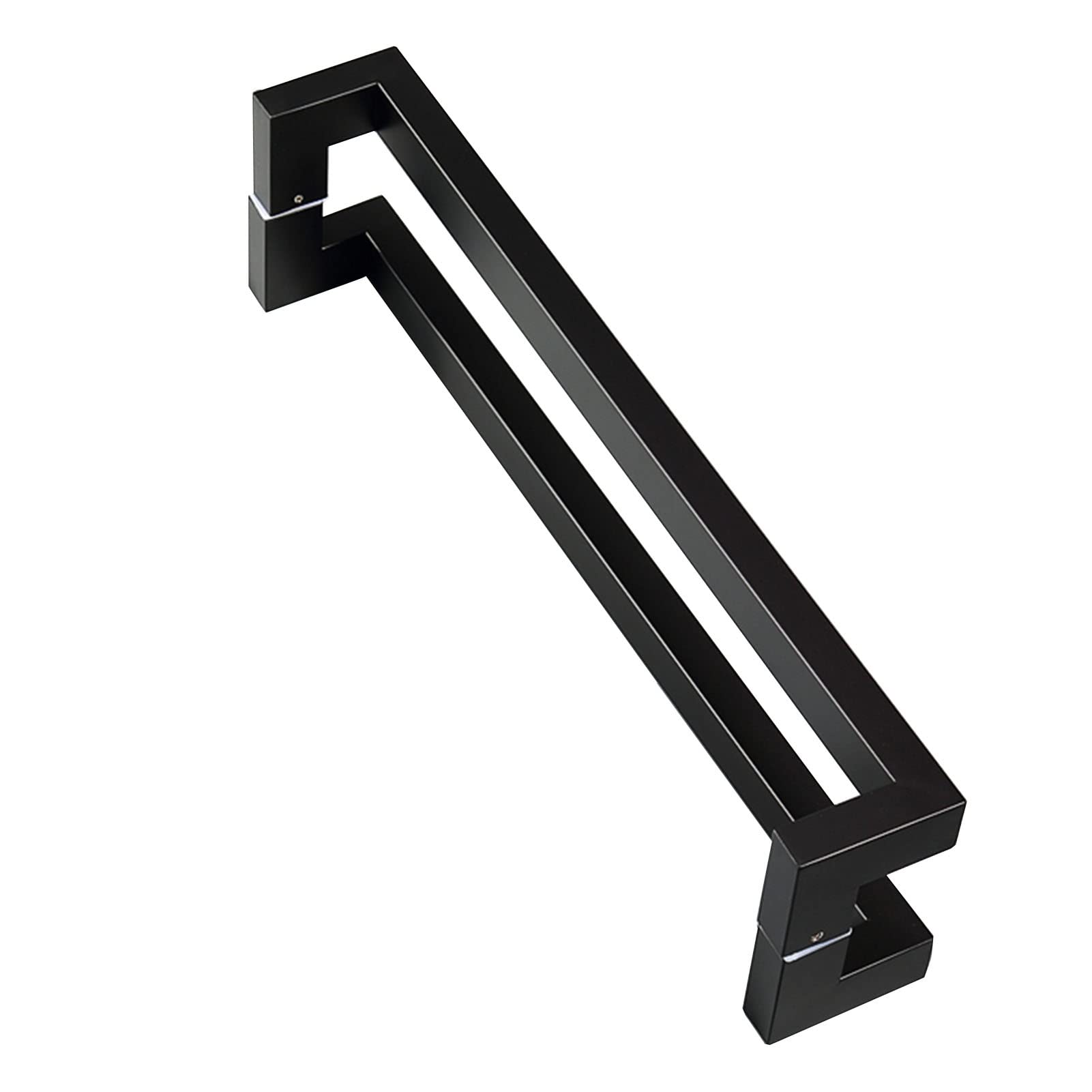 MXXQRHF Heavy Duty Stainless Steel Barn Door Handle, Long Modern Push Pull Bar for Shops & Glass Doors, Commercial Grade, Available in 5 Colors - Durable & Stylish
