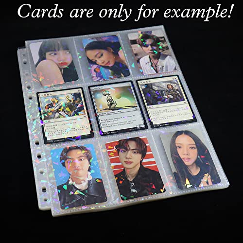 30 custodie olografiche per carte collezionabili