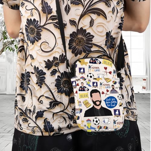 Ted TV Show Inspired Gift Don't You Dare Settle for Fine Roy Kent Crossbody Bag Roy Kent Quote Shoulder Bag Soccer Gift4