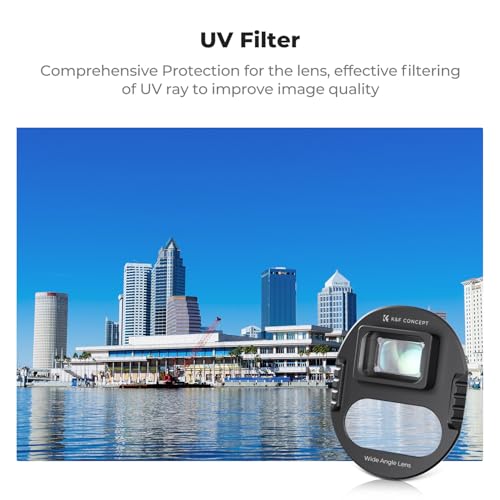 Image of K&F Concept Wide-Angle Lens Compatible with DJI Mavic 4 Pro Drone Camera Lens Accessories,108 Shooting Range, Capture Expansive Landscapes, Multi-Coated HD Optical Glass