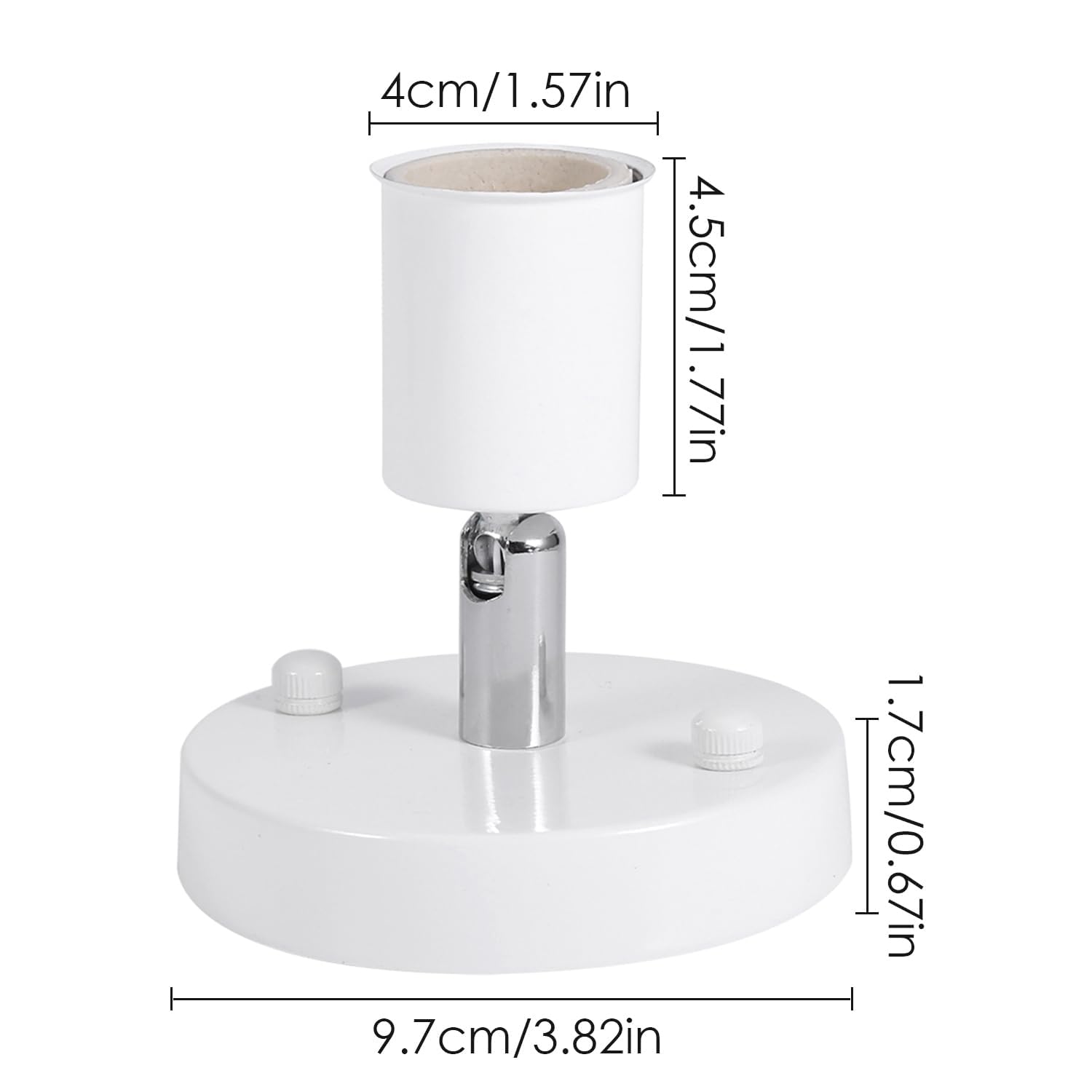 2pcs Ceiling Lamp Holder - Image 2