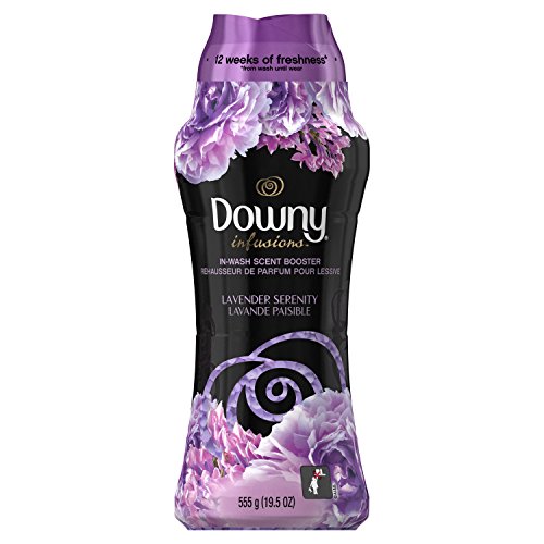 Downy Infusions In-Wash Scent Booster Beads, Lavender Serentity Scent, 19.5 Ounce
