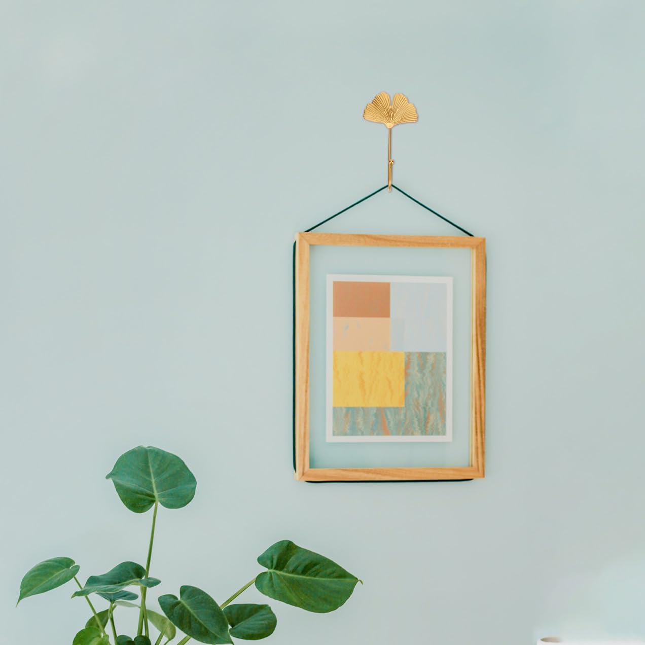 Alipis 6piezas Ganchos Adhesivos Forma De Dorada Para Colgar Pared Decoración Para Hogar y Oficina Para Dormitorio Cocina y Baño