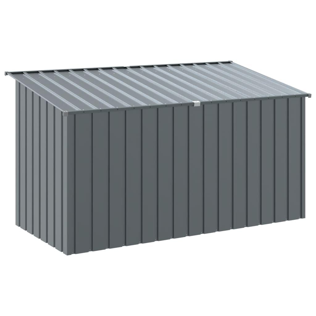 Festnight Perrera para Exterior Grande con Tejado Casa para Animales, Jaula para Jardín Patio Jaula Casetas de Perros Gallinero para Exterior Acero Galvanizado 196 x 91 x 110 cm