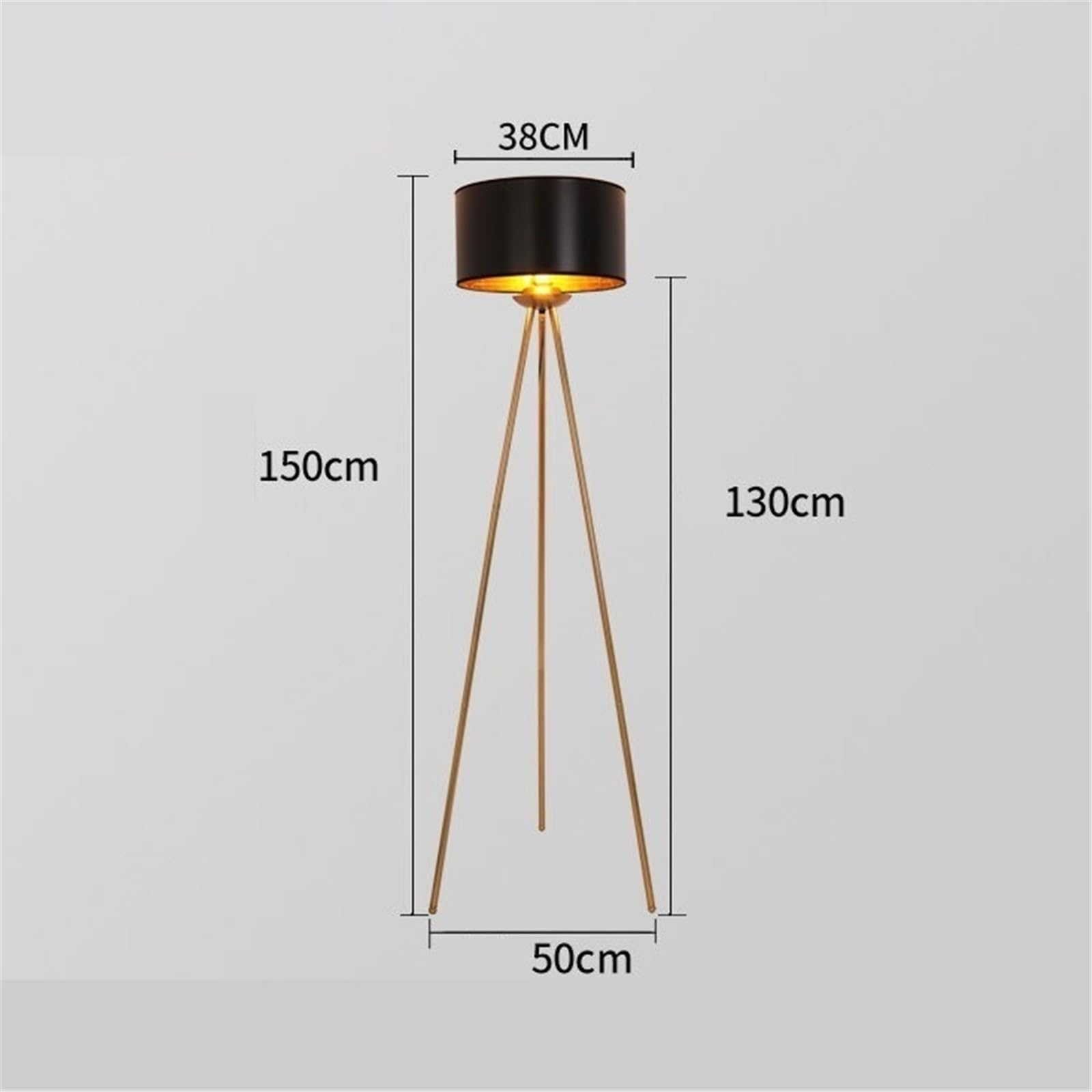 Soggiorno Lampada da Terra con treppiede Decorazione