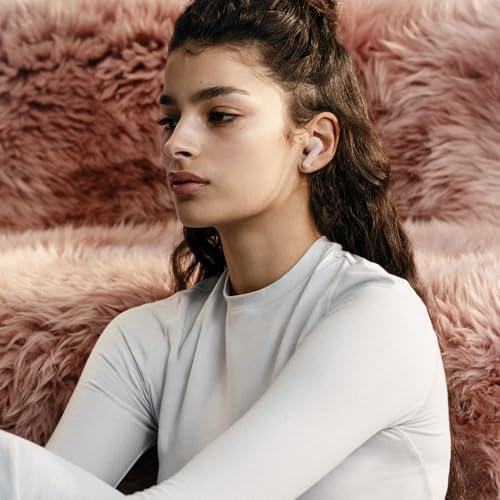 Image of Sudio A3 Pro Noise Cancelling Earbuds - 25H Playtime, ANC, Multipoint Bluetooth 5.4, Clear Calls, IPX4 Sweat & Splash Resistant, USB-C Charging, Made from Recycled Plastics (Pink)