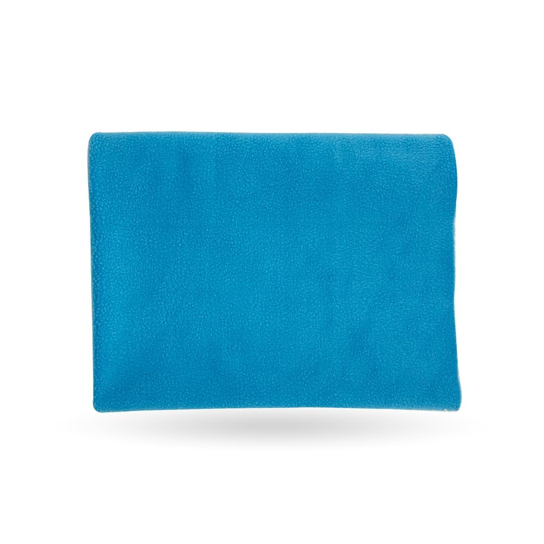 Kridlo 3-in-1 Baby Sleeping Bag & Waterproof Cot Sheet Set | Hypoallergenic, Soft & Lightweight Bedding for Newborns | Quick-Dry Extra Absorbent Mattress | Pack of 2 (Blue Daisy with Blue Dry Mat) 2