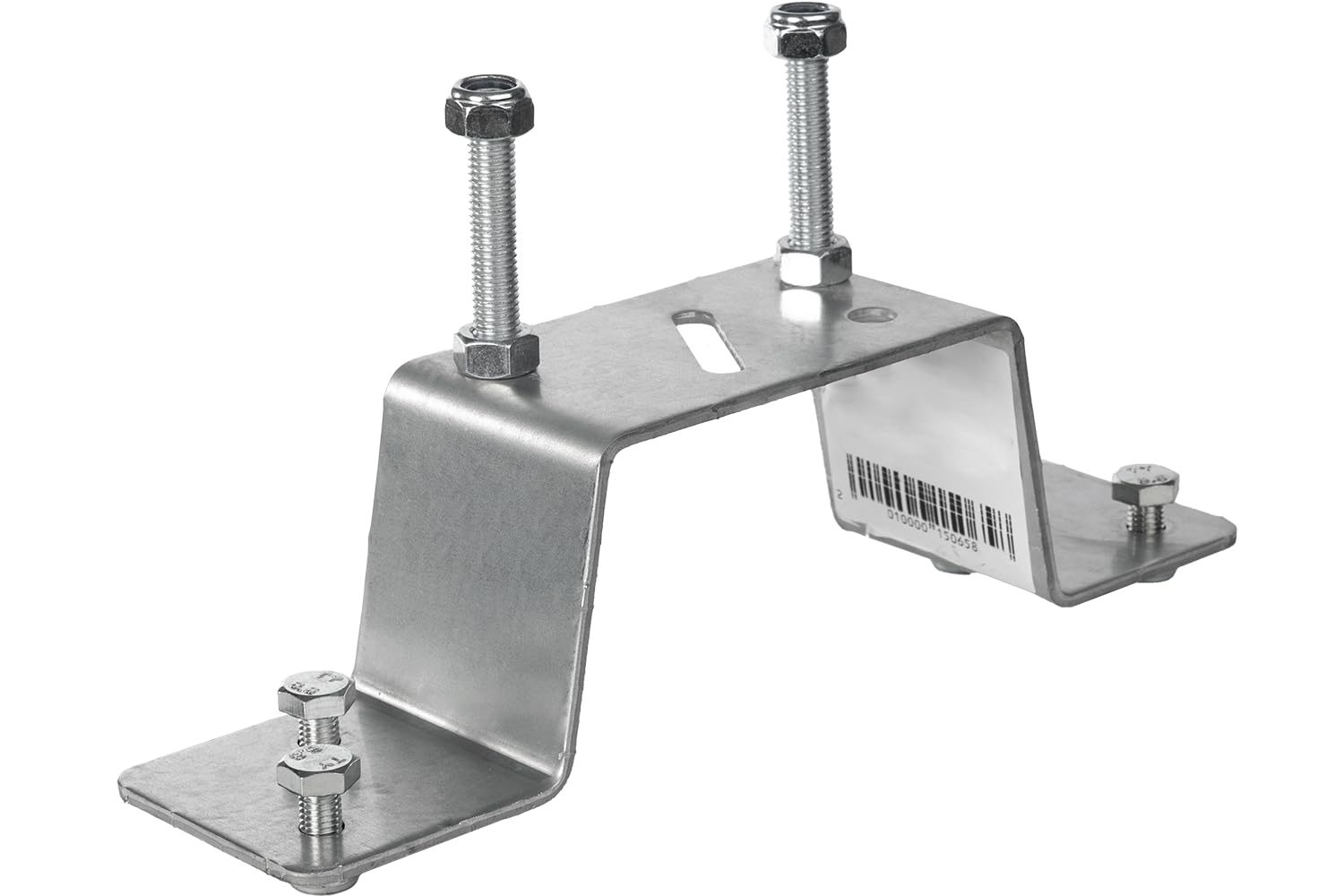 UNITRAILER Ersatzradhalterung für Pkw-Anhänger aus verzinktem Stahl, Universal Reserveradhalter für 4x100 und 5x112 Felgen, passend für Carplatform und Stark