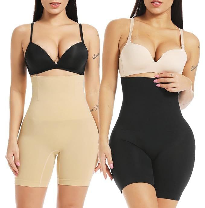 Women’s Shapewear Bodysuit,Cotton Nylon, Firm Control, Seamless, Tummy Control, Thong, High-Waisted, Breathable, Comfort Fit, Adjustable Straps (Free Size Fit Up to M to 4XL)-image-12