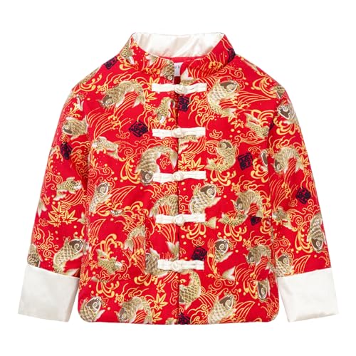 Mud Kingdom Little Boys Tang Jacket Chinese New Year Traditional Retro