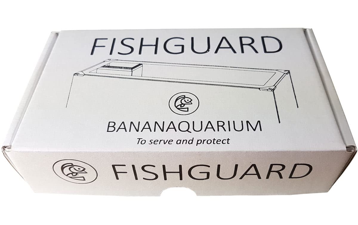 FishGuard - Springschutznetz für Aquarium 5 Meter bis 12mm Glas