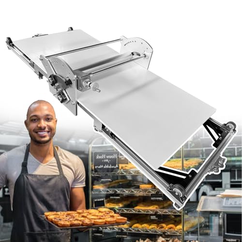 Electric Dough Roller Machine with Adjustable Thickness