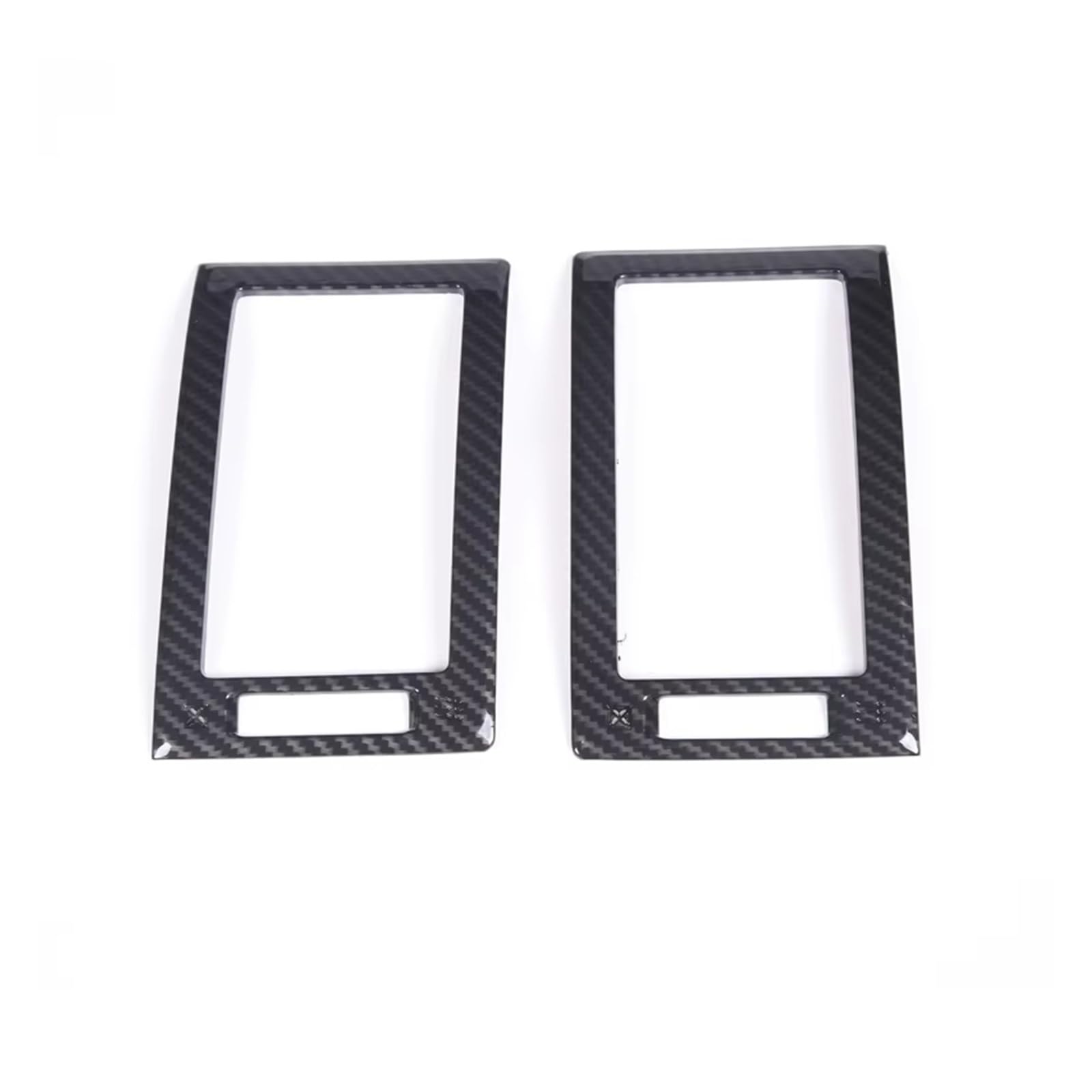 for Toyota for Tundra 2004-2013 Car Dashboard Co-Pilot Air Conditioner Air Vent Decorative Frame Sticker Car Interior Mouldings(Carbon Fibre)