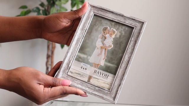 Amazon.com - Icona Bay 4x6 Azure Gray Picture Frame, Cape Cod