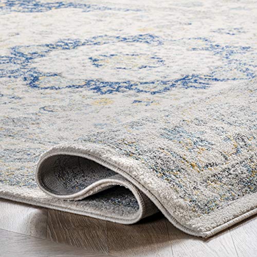 Nuloom Verona Vintage Persian Accent Rug, 2X3, Blue #TOP4