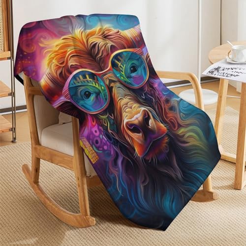 Couverture polaire en flannel buffle douce et chaude haut de gamme - 7