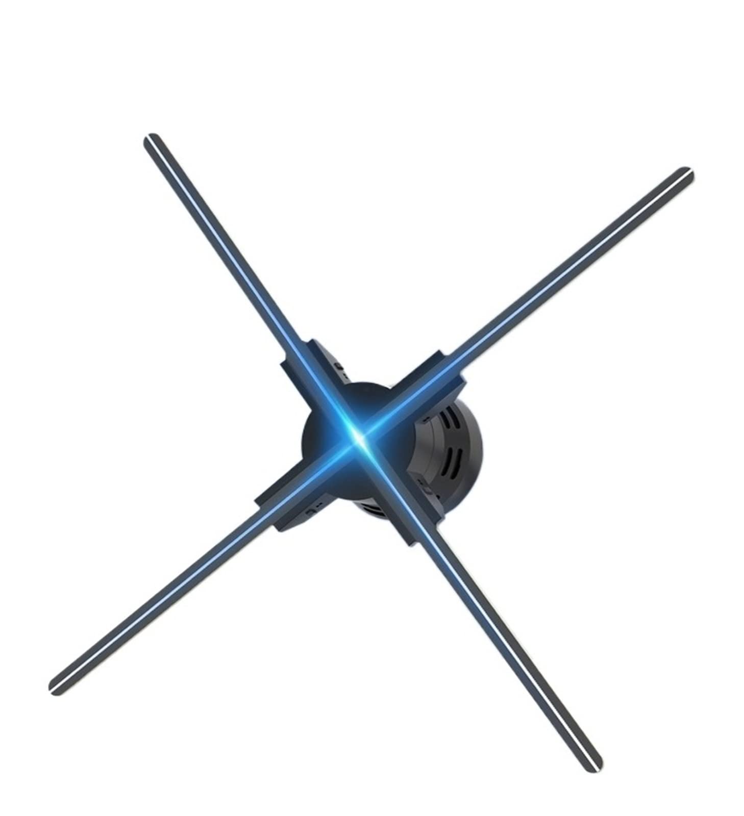 iumLeap 3D Hologram Fan, Advertising Display Advertising Display Hologram Fan Stereo Floating Advertising Machine Fan