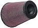 Produktbild K&N Universal Clamp-On Luftfilter: High Performance, Premium, waschbar, Ersatzfilter: Flanschdurchmesser: 15,2 cm, Filterhöhe: 22,9 cm, Flanschlänge: 0,625 Zoll, Form: rund konisch, RC-50460