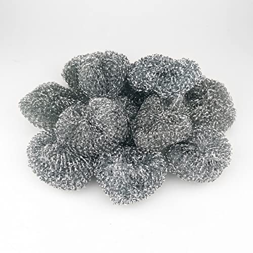 IDEA HOME-12 Stück Stahlschwämme Metalltopfreiniger Stahlschwamm Edelstahltopfreiniger, Mehrfarben